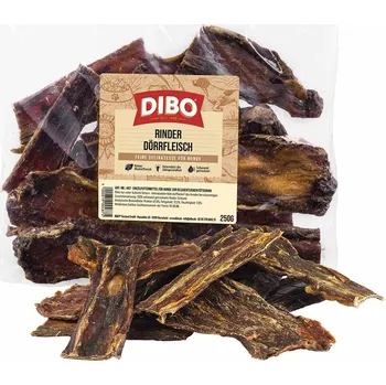 Pamlsek pro psa DIBO sušené maso 250 g