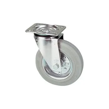 Pojezdové kolečko LGR 150/GR Otočné kolo s šedou obručí 0212209