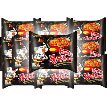 Samyang Buldak ramen Ramen Buldak balíček Hot Chicken 140g x10ks Samyang