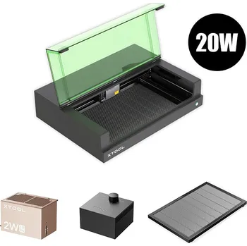 Gravírování xTool - S1 20W + IR Basic Kit