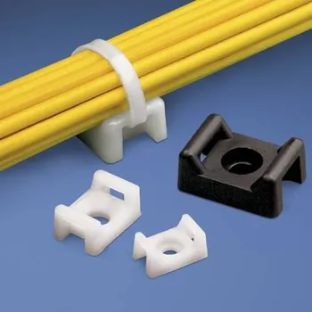 Stahovací páska Panduit Cable Tie Mount úchytka pro stahovací pásek šroubovací, nýtování TM2S8-M30 Průměr kabelového svazku (rozsah) 127 mm (max) černá 1 ks