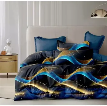 Povlečení NOVINKA 2025 ! EXKLUZIVNÍ OBOUSTRANNÉ BAVLNĚNÉ POVLEČENÍ NA FRANCOUZSKOU PŘIKRÝVKU 200x220 / 70x90cm - SABINA