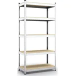 FISTAR Kovový zinkovaný regál 90 x 40 x…