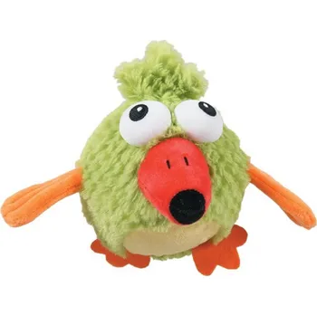 Hračka pro psa Hračka Ptáček - zelený zpívající