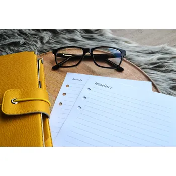 Diář Contexta Náplně do diáře A5 (rok 2026) Varianta náplně: Poznámky