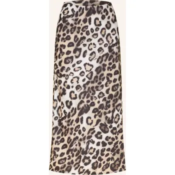 Dámská sukně Monari Dámská Saténová Sukně, světle hnědá / tmavě hnědá, 34