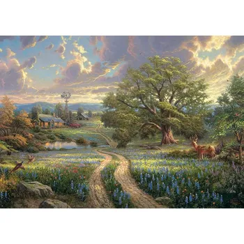 Puzzle Schmidt puzzle THOMAS KINKADE Život na venkově 1000 dílků