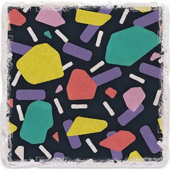 Digitální fotoaparát Mramorový tácek - Barevný vzor 02