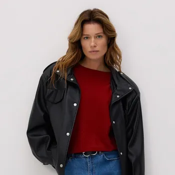 Dámský svetr Reserved - Svetr s rukávy ve stylu kimona - červená - 035GS-33X - 035GS-33X-S