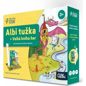 Albi Kouzelné čtení Velká kniha her, kniha + elektronická tužka 2.0