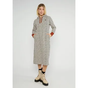 Dámské šaty Dámské zimní šaty Blutsgeschwister Blaze Babe Béžová velikost S