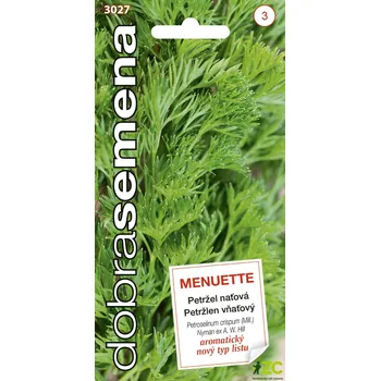 Semeno Petržel listová - Menuette 2,5g - Dobrá semena