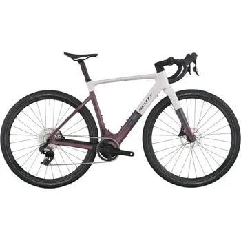 Elektrokolo Horské kolo Scott Solace Gravel 30 2026 Mineral Pink/Flint Purple - vel. L Fialová, Růžová