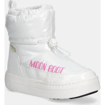Dívčí obuv Dětské zimní boty Moon Boot MB JR PARK TUBE MID GLITTER WP 80D3440110.35.38 bílá 00X, EUR 36