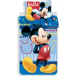 Jerry Fabrics s. r. o. Povlečení Licenční 140x200+70x90 - Mickey 004 Hello