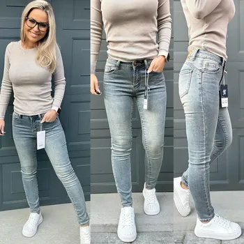 Dámské džíny Skinny džíny CORE SZ2281-5H Velikost: 31, Barva: Modrá
