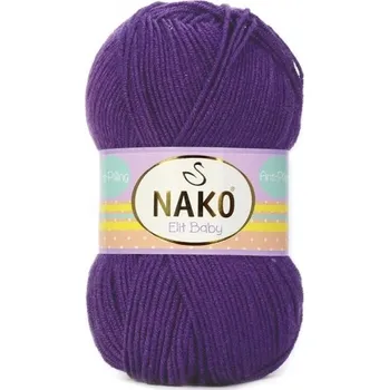 Příze Nako Příze Elit baby 10253 fialová