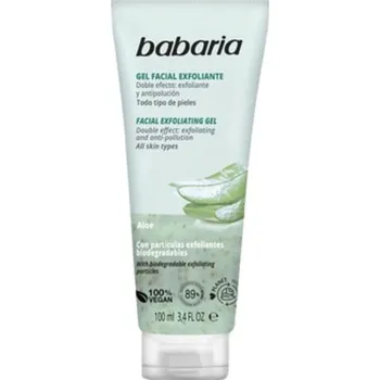 Čistící gel Babaria Aloe Vera Gel Exfoliante Facial - Exfoliační gel pro všechny typy pleti 100 ml