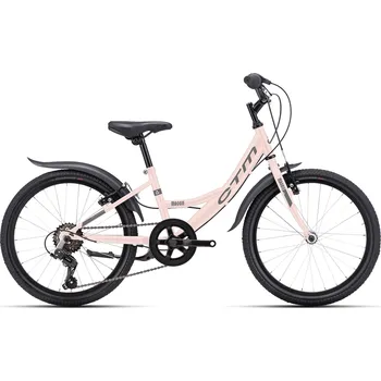 Dětské kolo CTM Maggie 20" 2025 matně starorůžové perleťové/šedé