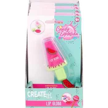Party dekorace Lesk na rty ovocný nanuk Candy přívěsek Create it!