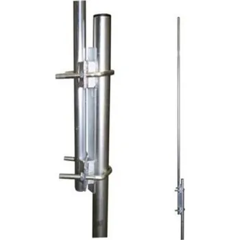 Anténní držák Nástavec na stožár (v. 200 cm, d = 4,2 cm), s vinklem a dvěma třmeny 5.50000 Kg ELEKTRO Sklad1 5295119 (5.50000 Kg ELEKTRO Sklad1 5295119)