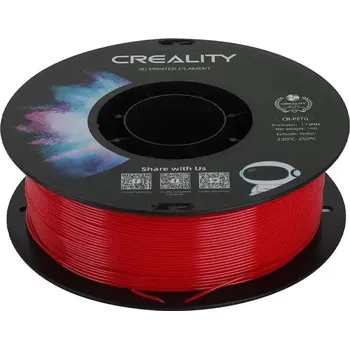 3D tisk CR-PETG Filament Creality pro 3D tiskárny (červená)