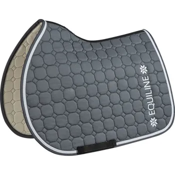 Sada dečka pod sedlo a Čabraka Equiline Dancer full šedá