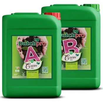 Hnojivo DutchPro Soil Grow A+B Objem: 5 l