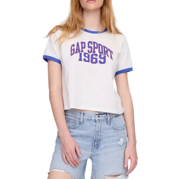 Dámské tričko Triko GAP Logo Crop 781556-01 Velikost XL