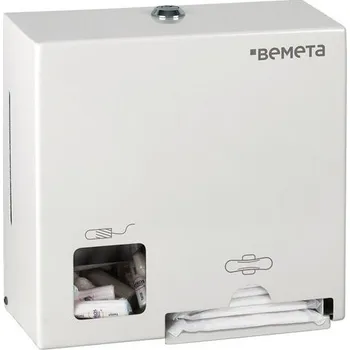 Bemeta Zásobník na tampony a vložky, bílá 101403278