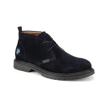 Pracovní obuv Kotníková obuv U.S. Polo Assn. LORENZ002M/DS1 Tmavomodrá 45
