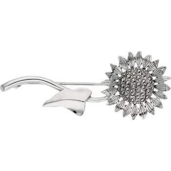 Brož Goldstore Stříbrná brož slunečnice Váha: 4.00 g