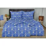 Bavlněné povlečení PLUS RENESA modré