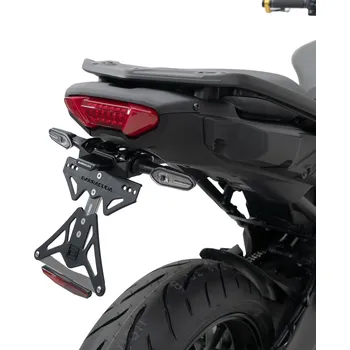 BARRACUDA - Itálie Yamaha Tracer 9/GT držák registrační značky Barracuda pro originální blinkry