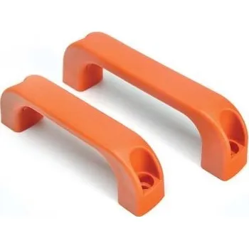 Madlo do koupelny Plastové madlo 117x8 oranžové 1116689c