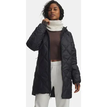 Dámská casual bunda Dámská bunda Under Armour Legend Down Parka-BLK 6010722-001 Černá XL