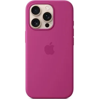 iPhone 16 Pro Silicone Case with MS - Fuchsia