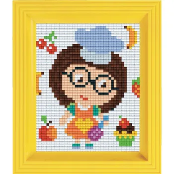 PixelHOBBY Obrázek s rámečkem 27 barev - kuchařka