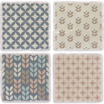 Digitální fotoaparát Mramorový tácek - Retro vzory, sada 02