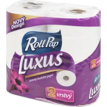 Toaletní papír Jemný toaletní papír 2vrstvý, 4 role