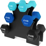 4FIZJO Jednoruční činky sada…