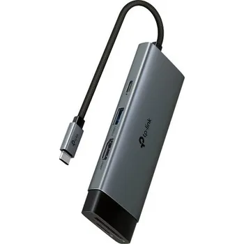 Dokovací stanice TP-Link UH7021C USB-C, HDMI, 3x USB, čtečka SD/microSD, PD 100W 0.10000 Kg ELEKTRO Sklad1 49907059 (0.10000 Kg ELEKTRO Sklad1 49907059)