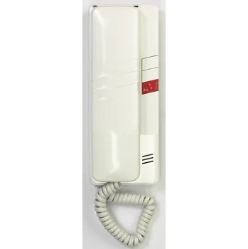 Domácí telefon Tesla DT 93 s bzučákem a 1 tlačítkem el. zámku, bílá 0.35000 Kg ELEKTRO Sklad1 56228018 (0.35000 Kg ELEKTRO Sklad1 56228018)