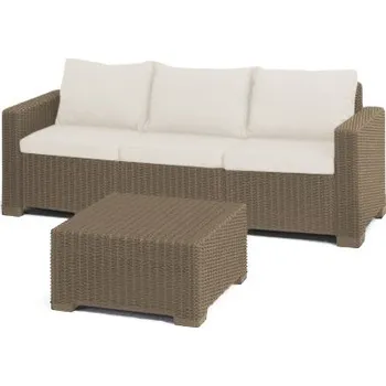 Zahradní sestava Zahradní set Keter California 3+1 cappuccino 32.60000 Kg ELEKTRO Sklad1 610612 (32.60000 Kg ELEKTRO Sklad1 610612)