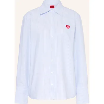 Dámská halenka Hugo Dámská Košile Erselia, tmavě modrá / bílá, 34