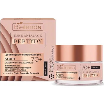 Pleťová kosmetika Bielenda, Zpevňující peptidy 70+ zpevňující a regenerační denní a noční krém proti vráskám 50ml