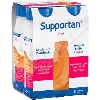 Speciální výživa Supportan drink pří.tropické ovoce por.sol.4x200ml