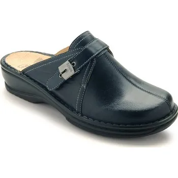 Dámská zdravotní obuv Scholl EULALIA - tmavě modré dámské zdravotní pantofle