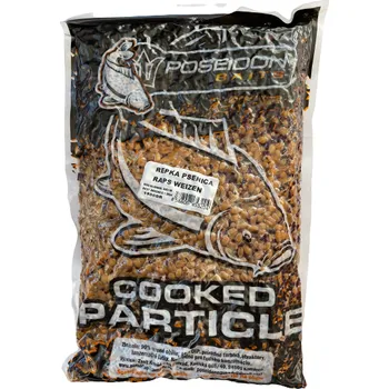 Návnadová surovina POSEIDON BAITS - Vařený partikl 1,5kg Příchuť: Pšenice/Řepka