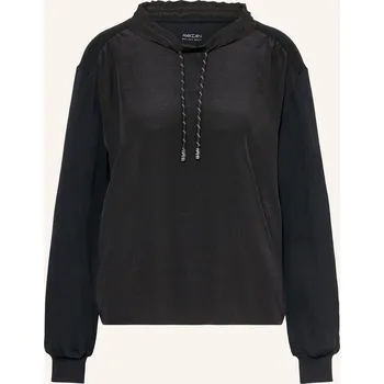 Dámská halenka Marc Cain Dámská Blůza Z Kombinace Materiálů, 900 black, 34